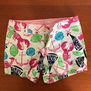 Lilly Pulitzer Butter Me Up Shorts size 2